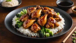 poulet marinade soja miel
