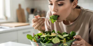 manger que de la salade