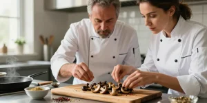 épices avec champignons